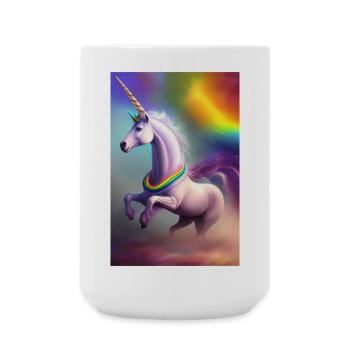 Unicorn - Large Mug 440 ml - white - Front