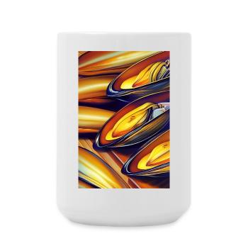 Mussels - Large Mug 440 ml - white - Front
