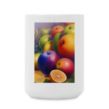 Fruit - Grande tasse 440 ml - blanc - Devant