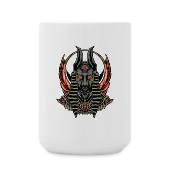 Anubis the god of the dead - Large Mug 440 ml - white - Front
