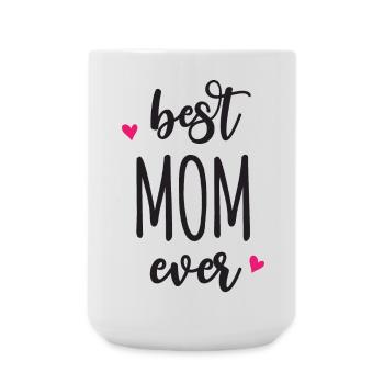 Beste Mutter aller Zeiten - Große Tasse 440 ml - Weiß - Vorne