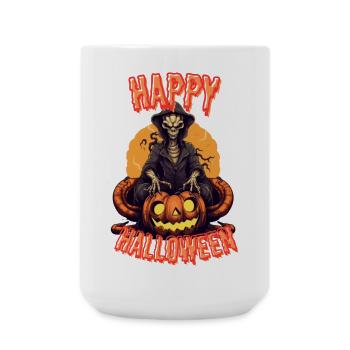 Happy Halloween - Large Mug 440 ml - white - Front