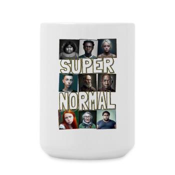 Super Ordinary 03 SN - Large Mug 440 ml - white - Front
