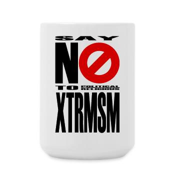 NO2XTRMSM - Large Mug 440 ml - white - Front