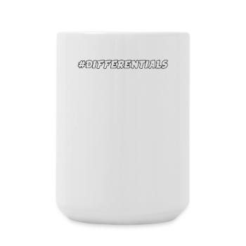 Differentials - Large Mug 440 ml - white - Front