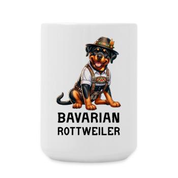 Rottweiler Bayern Design - Grande tasse 440 ml - blanc - Devant