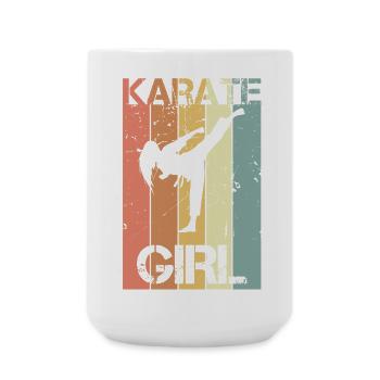 Vintage Karate - Large Mug 440 ml - white - Front