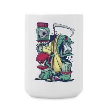 Monsters - Large Mug 440 ml - white - Front
