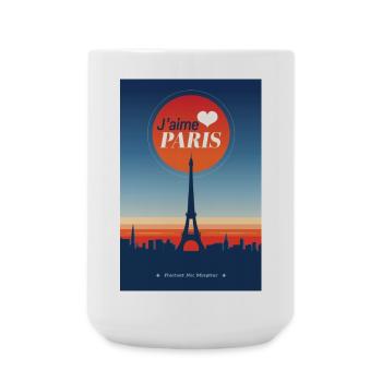 I love Paris - Large Mug 440 ml - white - Front
