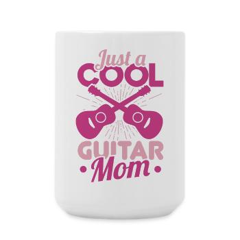 Guitar Nut - Large Mug 440 ml - white - Front