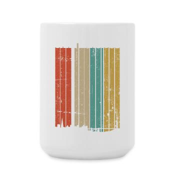 San Francisco Rainbow Skyline - Large Mug 440 ml - white - Front