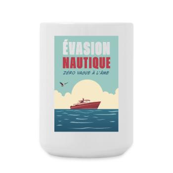 Nautical Escape - Large Mug 440 ml - white - Front
