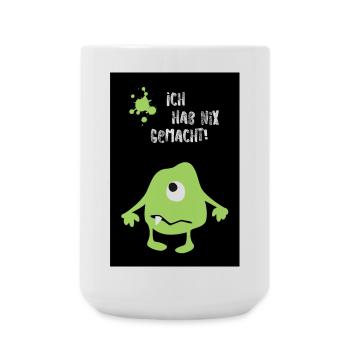 Poster Monster Halloween Comic Innocent Humor - Large Mug 440 ml - white - Front