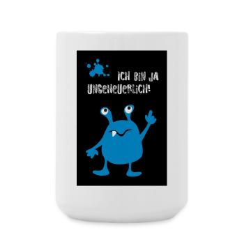 Poster Monster Monster Creepy Halloween Comic - Large Mug 440 ml - white - Front
