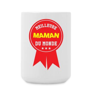 Meilleure Maman - Fête des Mères - Grande tasse 440 ml - blanc - Devant