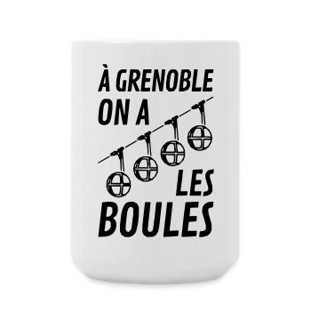 grenoble boules téléphérique grenoble. Narvalo - Grande tasse 440 ml - blanc - Devant