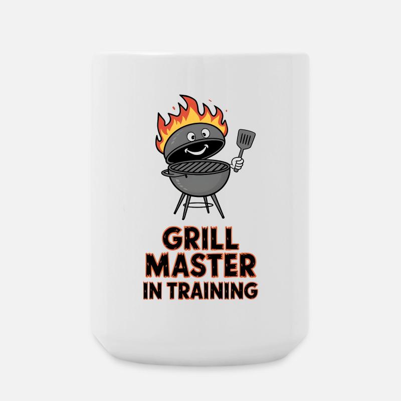 Grill Master in Training - Large Mug 440 ml - white