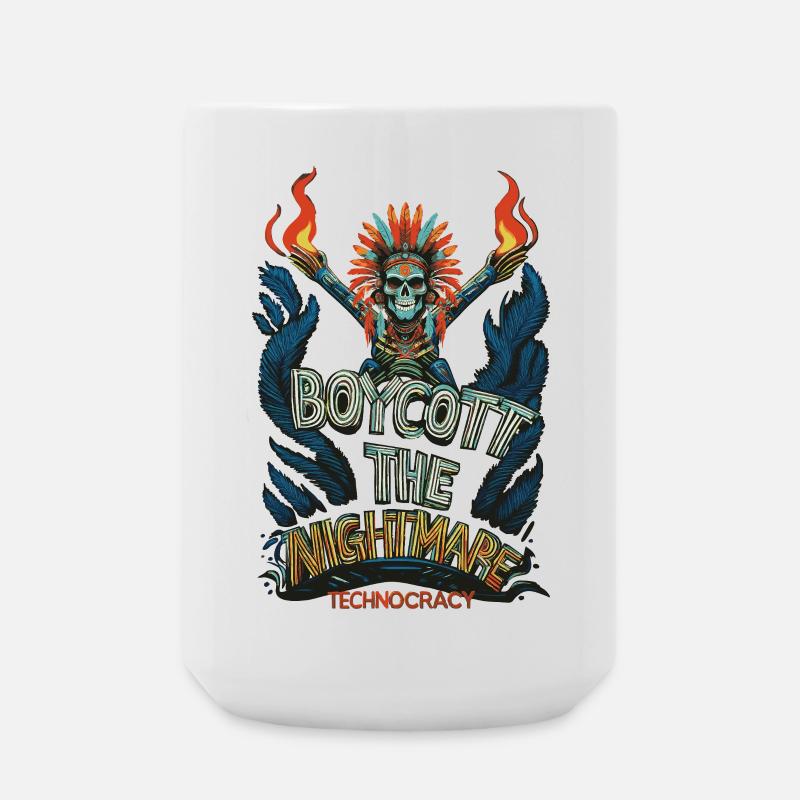 CAUCHEMAR - Grande tasse 440 ml - blanc