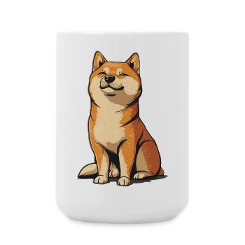 Shiba Inu - Large Mug 440 ml - white - Front