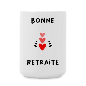 RETIREMENT. COLLEAGUE. RETIREMENT. RETIRED. RETIREMENT. - Large Mug 440 ml - white - Front