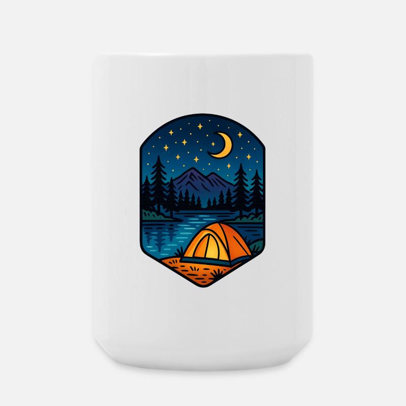 Flucht aus dem Sternensee - Große Tasse 440 ml - Weiß