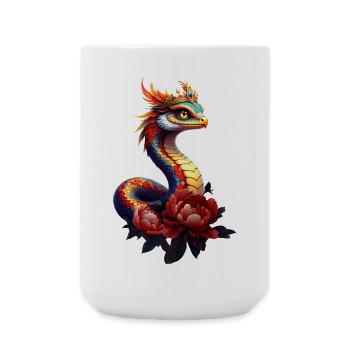 Echte Sternenschlange des Universums. - Große Tasse 440 ml - Weiß - Vorne