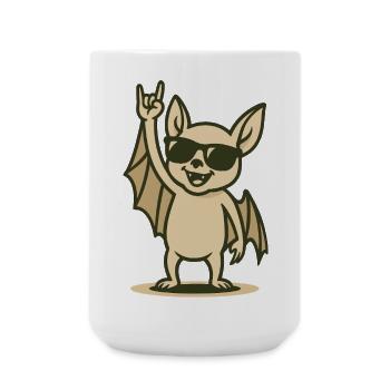 Bat’n’Roll Bébé - Grande tasse 440 ml - blanc - Devant