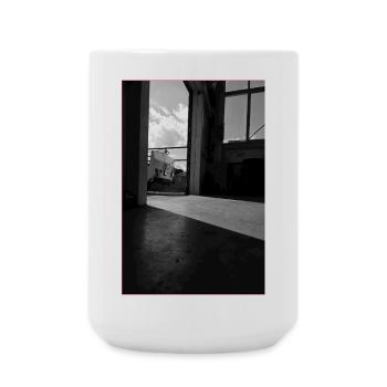 Light Boundary - Large Mug 440 ml - white - Front