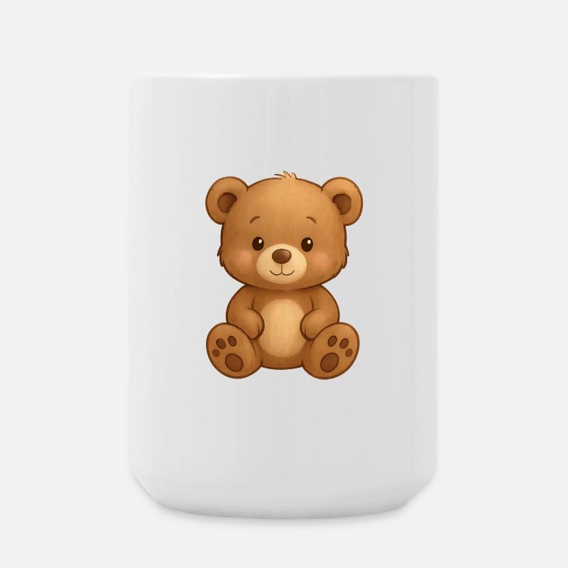 Nounours - Grande tasse 440 ml - blanc
