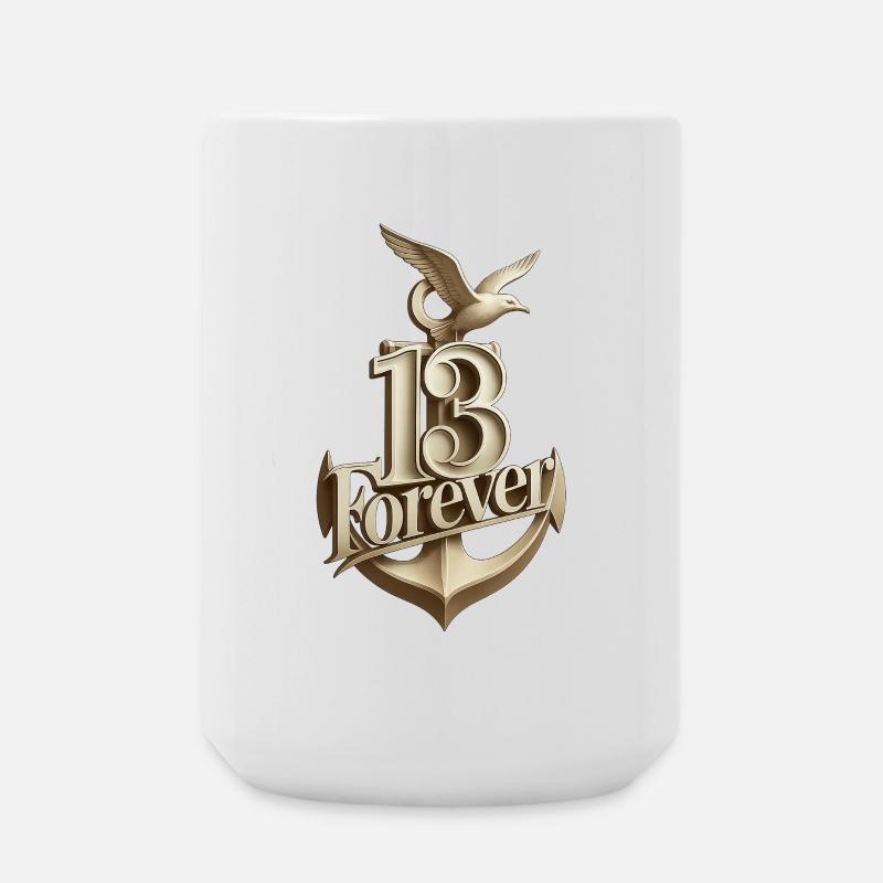 Anke 13frv - Große Tasse 440 ml - Weiß