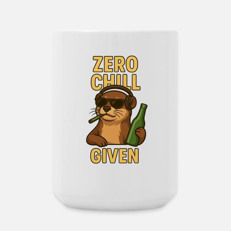 I Otter Be Left Alone - Große Tasse 440 ml - Weiß