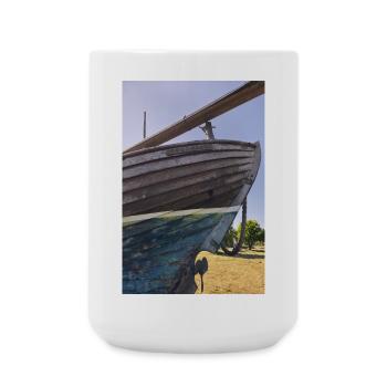 Escapade, a retired yacht - Large Mug 440 ml - white - Front