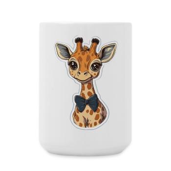 Giraffe - Large Mug 440 ml - white - Front