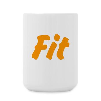 Fit - Large Mug 440 ml - white - Front