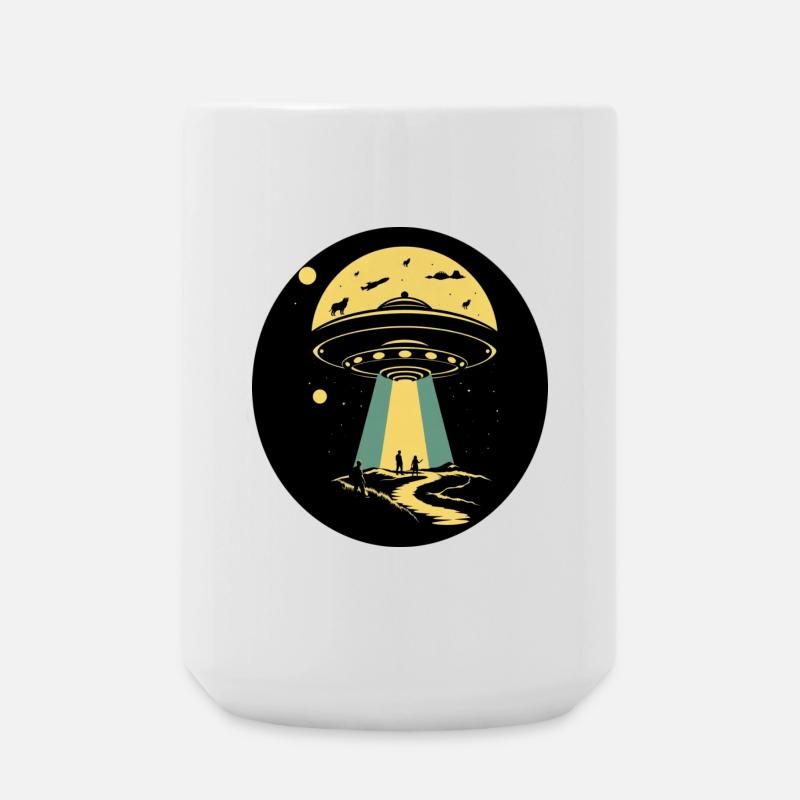 UFO - Große Tasse 440 ml - Weiß