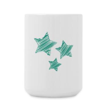 STAR. STARS. STAR. STARS. FEAST. ANNIVERSARY - Large Mug 440 ml - white - Front
