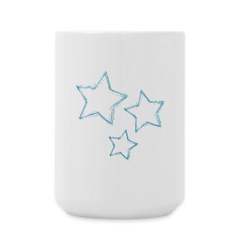STAR. STARS. STAR. STARS. FEAST. ANNIVERSARY - Large Mug 440 ml - white - Front