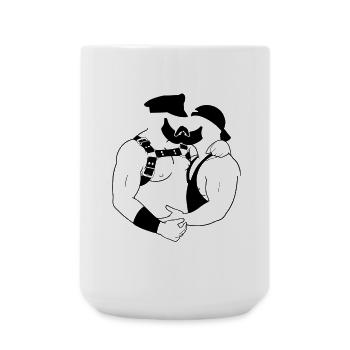 kissagain - Large Mug 440 ml - white - Front