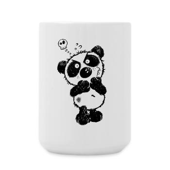 Mad Panda - Large Mug 440 ml - white - Front