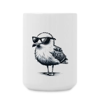 Is Watt Coole Möwe Urlaub Nordsee - Grande tasse 440 ml - blanc - Devant