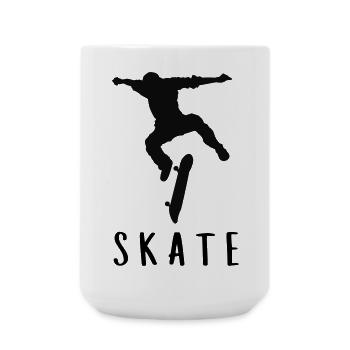 Skater - Large Mug 440 ml - white - Front