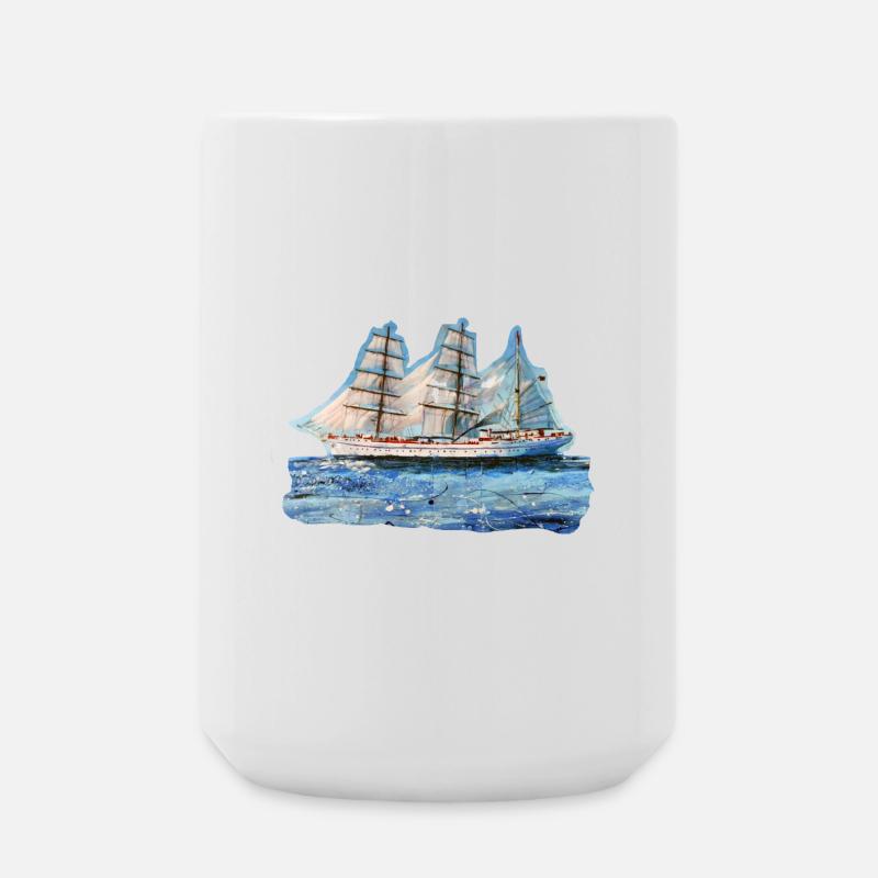 gorch jib 2 - Large Mug 440 ml - white