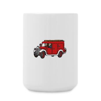 Firemen Oldie - Large Mug 440 ml - white - Front