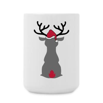 christmas - Large Mug 440 ml - white - Front