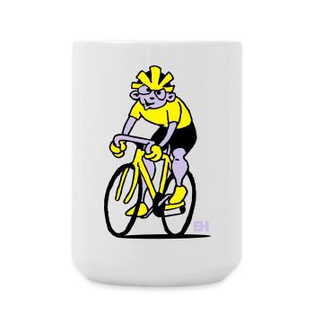 Cyclist - Cycling - Large Mug 440 ml - white - Front