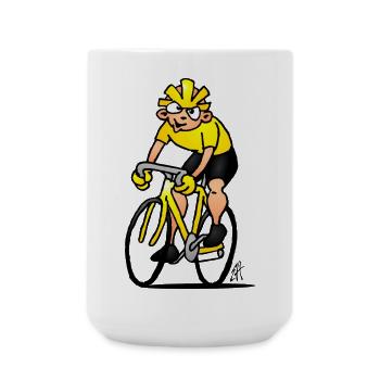 Cyclist - Cycling - Large Mug 440 ml - white - Front