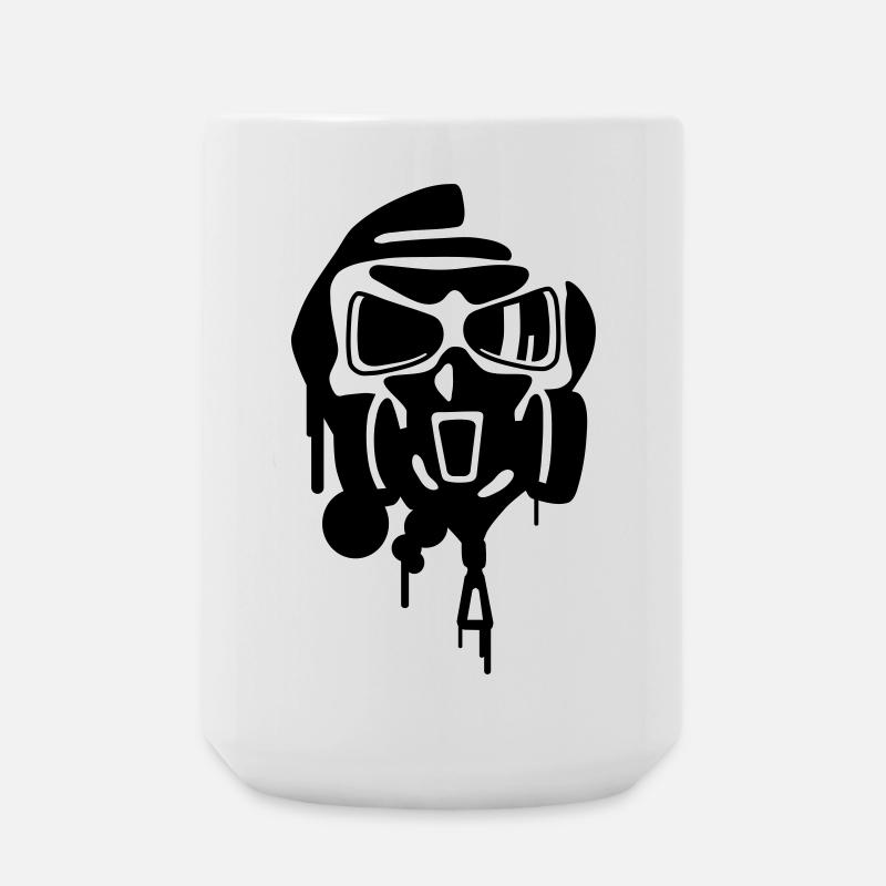 graffiti - Large Mug 440 ml - white
