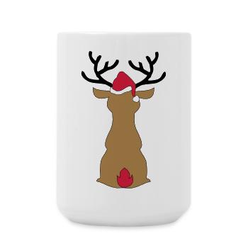 Jour de Noël - Grande tasse 440 ml - blanc - Devant