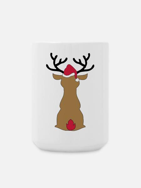 weihnachten - Große Tasse 440 ml - Weiß