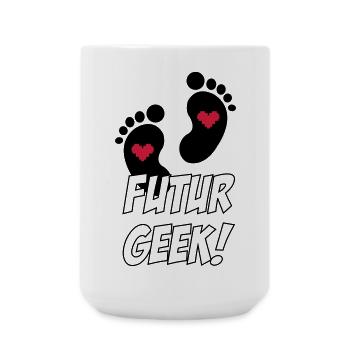 Futur Geek ! - Grande tasse 440 ml - blanc - Devant